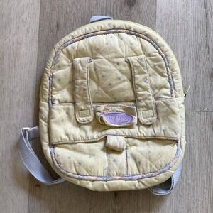 Vintage Bitty Baby Pleasant Company Quilted Corduroy Doll Carrier Backpack